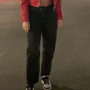 American Eagle Outfitters Black Crossover Jeans